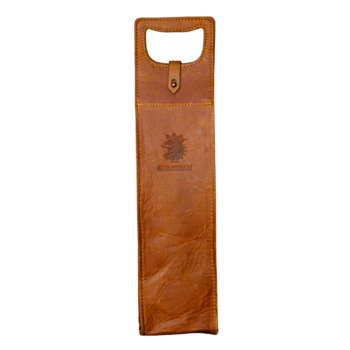 Buy Guardian Single Leather Wine Bag Online